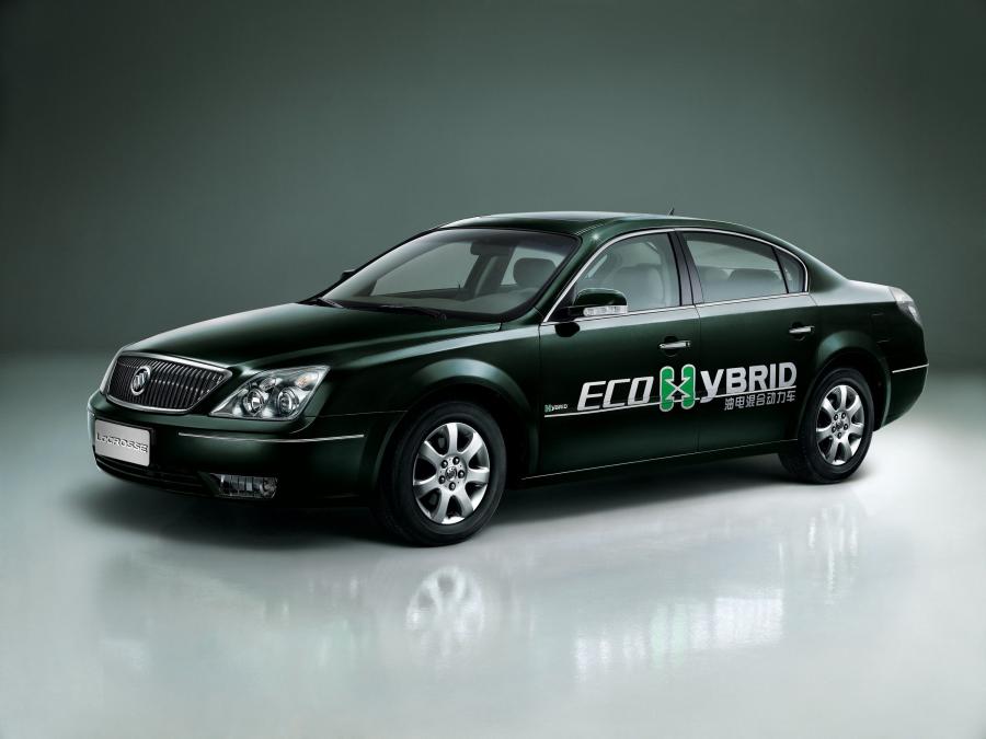  Buick Lacrosse EcoHybrid China 2008 года  (фото 13 из 21)